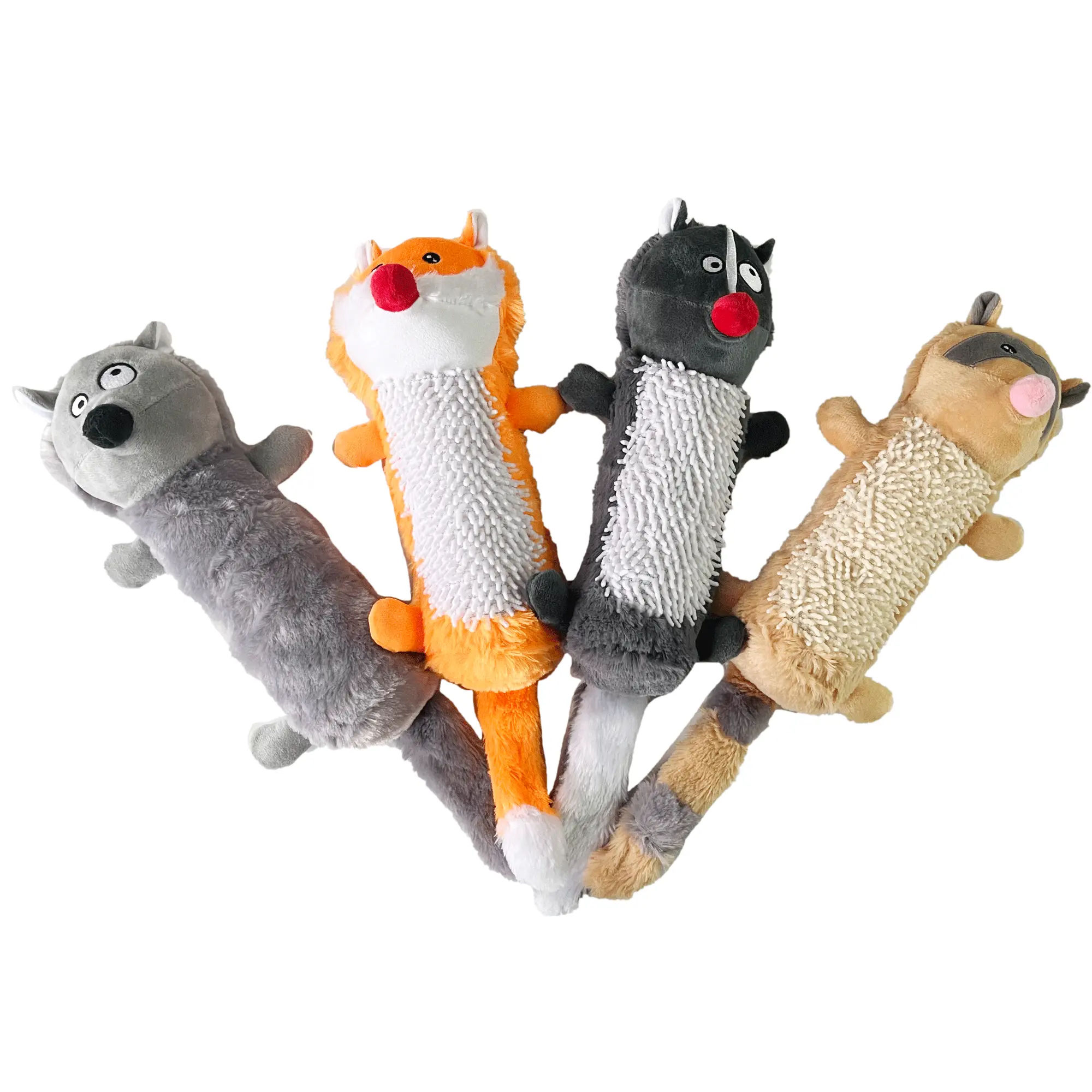 Fourniture directe d'usine animaux en peluche chien jouets en peluche interactifs chien jouets accessoires pour animaux de compagnie