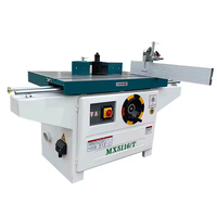 Machine à bois MX5116T pour le travail du bois, fraiseuse à bois, dégauchisseuse verticale avec table coulissante