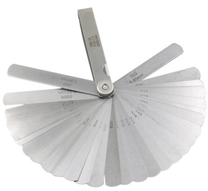 Thép Không Gỉ Feeler Đo Phổ Metric Bù Đắp Van Đo Độ Dày 32-Mảnh Công Cụ Lưỡi Cho Đo Khoảng Cách Chiều Rộng/độ Dày - Product Image 6