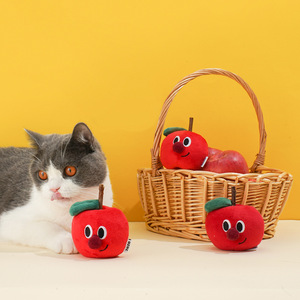 Juguetes para mascotas resistentes a arañazos y limpieza de dientes con temática de manzana - Product Image 6