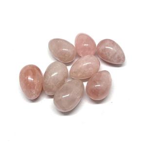 Cristaux de pierres précieuses en forme d'œuf poli, petites perles d'œuf, décoration de <span class=keywords><strong>la</strong></span> maison, 20 mm 30 mm, vente en gros, 2x3 cm - Product Image 3