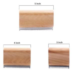 Produits de toilettage pour chiens en acier inoxydable écologiques, peigne à poils professionnels pour animaux de compagnie, brosse en bois pour le nettoyage des poils d'animaux - Product Image 5