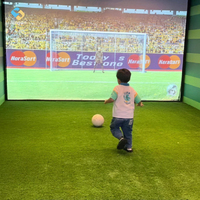 Simulateur de football AR, jeu de tir au football en salle, jeu de tir au but de football et simulation de jeu de football PK
