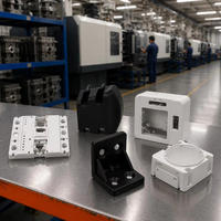 Fabricante de Moldes de Inyección de Plástico y Piezas Personalizadas HCS, Certificado ISO 9001, Tolerancia de Precisión +/-0.05mm