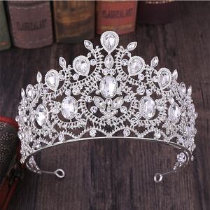 Multi Colors Hair Jewelry Accessories Crystal Rhinestone Pageant Prom <strong>Royal</strong> Women Wedding Bridal Crown <strong>Tiara</strong> - Product Image 3