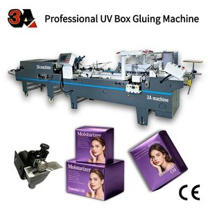 Machine électrique automatique de pliage et de collage Mini-500 pour l'emballage de petites boîtes, emballage en bois, facile à utiliser - Product Image 1