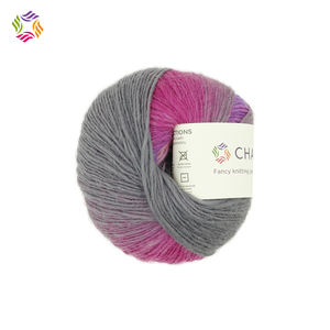 Hilo <span class=keywords><strong>de</strong></span> Chenilla 100% Lana <span class=keywords><strong>de</strong></span> <span class=keywords><strong>Cordero</strong></span>, Teñido, Grueso, Súper Suave, Ecológico, 360m para Tejer, Crochet y Coser - Product Image 2