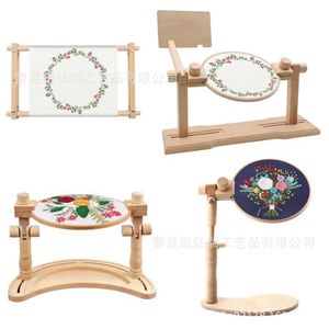 Desktop wooden cross-stitch <b>frame</b>, adjustable beech wood cross-stitch tools, needle and thread <b>frame</b>, fixing bracket, <b>clamping</b> - Product Image 3
