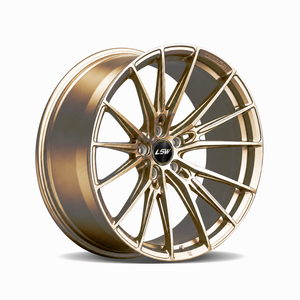 LS8056 Dark Gold Multi <b>Spoke</b> Alloy <b>Wheel</b> One Piece Cast for Passenger Cars - Product Image 1