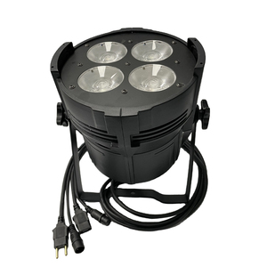 ราคาโรงงาน ไฟพาร์ LED COB 200W 4 ดวง <span class=keywords><strong>WW</strong></span>/CW 2in1 ควบคุมด้วย DMX512 สำหรับงานธีมปาร์ค เวที งานแต่งงาน งานอีเว้นท์ - Product Image 2