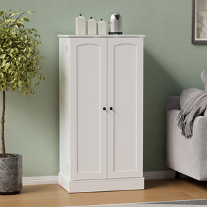 צד מטבח עץ גבוה ארגון גדול ואחסון לסלון חדר אוכל וסלון לחללים גדולים ארון ארון - Product Image 6