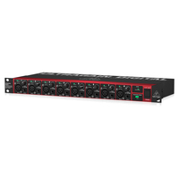 Behringer ADA8200 8 In/8 Out ADAT Audio Interface dengan 8 Midas Mic Preamplifiers Peralatan Studio Dipasangkan dengan Kartu Suara UMC1820