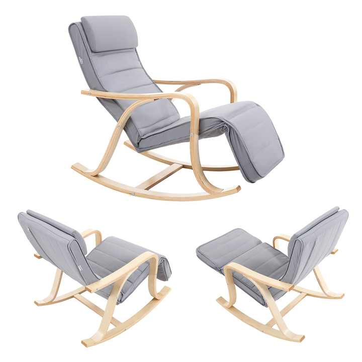 SONGMICS Rocking Recliner Chair - Comfort & Style