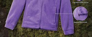 Tissu tricoté élégant en molleton Benton Springs pour filles pour l'automne et l'hiver Streetwear Front Logo - Product Image 2