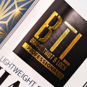 Etiquetas Ecológicas Personalizadas Directas de Fábrica |   Materiales Degradables con Lámina Dorada y Relieve UV 3D para una Marca Sostenible - Product Image 2