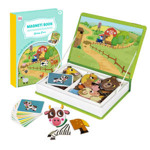 Jeu éducatif magnétique Ranch Jouet en carton sûr pour enfants Développer la motricité fine et l'imagination Jouets <span class=keywords><strong>math</strong></span>ématiques - Product Image 1