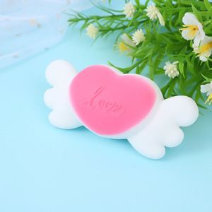 New Style 11cm Heart-Shaped Wings <b>Squishy</b> Toy TPR Material for 5-7 Years Old Kids Creative Stress Relief Gift Easy Mood Fun - Product Image 3