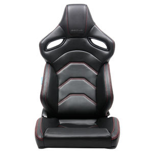 Asientos de carreras universales UNIQ PU de calidad superior Tela transpirable y cómoda para sentarse durante mucho tiempo - Product Image 3