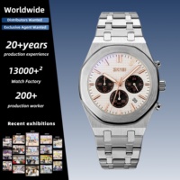Exclusivo Reloj Cronógrafo SKMEI 9296 para Hombre con Función de Fecha, Ideal para Jóvenes Profesionales y Coleccionistas de Moda Masculina