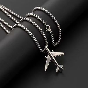 Collier pendentif papillon hip-hop personnalisable <span class=keywords><strong>en</strong></span> acier inoxydable unisexe, ne ternit pas, maillons personnalisés, plaqué argent, tendance, <span class=keywords><strong>pour</strong></span> le <span class=keywords><strong>voyage</strong></span> - Product Image 1