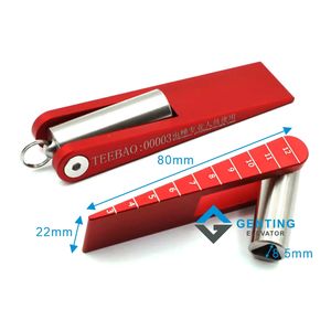 Jauge d'espacement pour ascenseur TEEBAO 3-en-1, clé triangulaire, résistance de porte d'ascenseur, pièces de rechange pour ascenseur - Product Image 3
