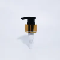 28/410 altın alüminyum şişe kapakları torani plastik üst kapak parfüm püskürtücü krem pompası