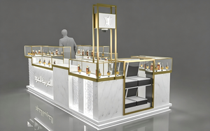 Diseño de Interiores para Tiendas de Perfumes |   Vitrinas de Exhibición para Fragancias de Oud Árabe de Lujo y Solución Integral de Equipamiento de Tiendas - Product Image 4