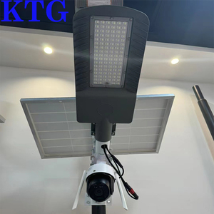 300W 900W 1000W 1200W 1500W All in One Security CCTV APP Control IP66 4g Home Garden Led Solar Street <b>Light</b> with Cameras Outdoor - Product Image 4