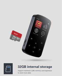 Reproductor MP3 deportivo portátil con función de podómetro, reproductor MP3 con clip, calidad de sonido sin pérdidas, conexión inalámbrica BT para correr - Product Image 5