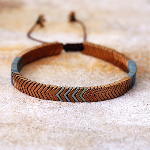 V-Shaped Arrow <b>Copper</b> Alloy <b>Bracelet</b> Adjustable Unisex Jewelry Gift - Product Image 4