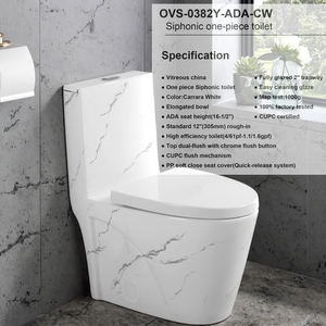 Proveedor de Cerámica cUPC, Artículos Sanitarios para Baño, Inodoro de Una Pieza, Inodoro Moderno, Inodoro con Taza para Baño - Product Image 6