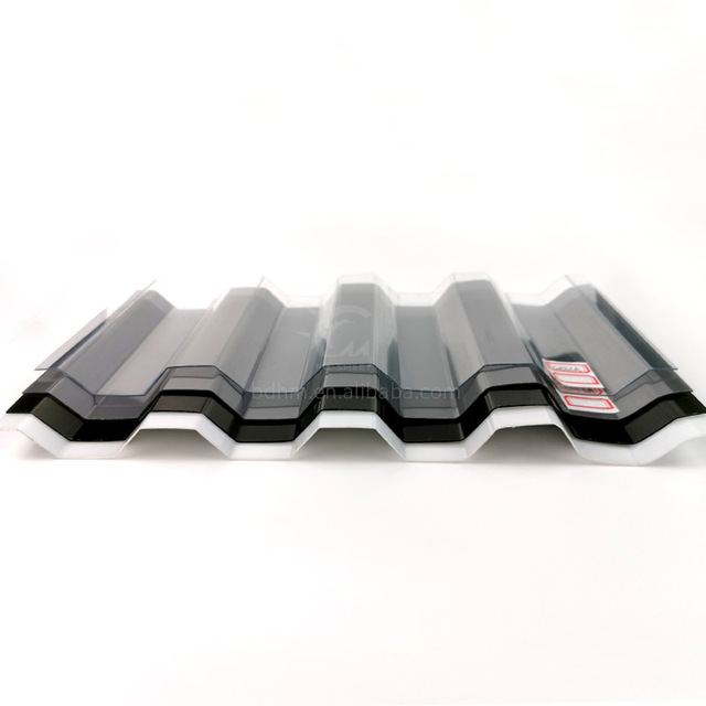 Corrugated Monolithic Polycarbonate clear Poly Plastic  Roof Panels for Greenhouses