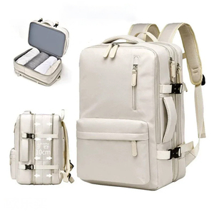 Mochila de Viaje Multifuncional Oxford Unisex, Bolsa de Avión con Puerto USB, Impermeable, Transpirable, Ligera, para Portátil - Product Image 1