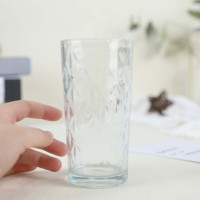 Tasse à eau en verre tasse en verre de lait parfaite verrerie à boire tasse en verre de lait ronde pour des boissons rafraîchissantes et un décor de table élégant