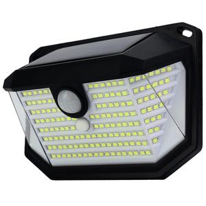 Lampada solare - lampada in plastica da 1W, tre modalità di funzionamento, con sensore PIR, adatta per esterni, efficiente in - Product Image 1