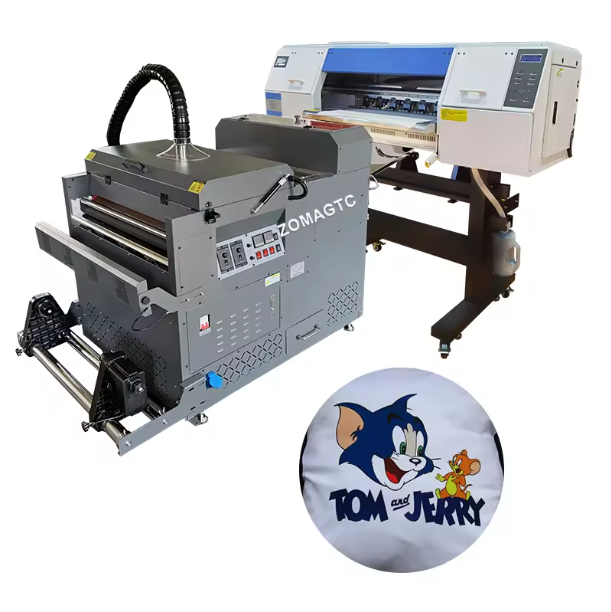 Fully Automatic DTF Printer Heat Pressing Machine for T-Shirt Digital Printing 4 Head Pet Film Printer  Dtf Pet Film Printer