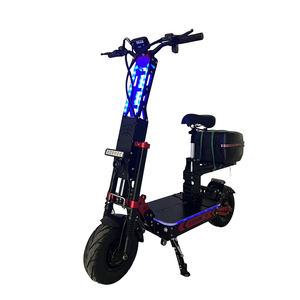 Factory Wholesale <b>72V</b> 8000W Dual Motor 30-100AH <b>Battery</b> 60-300km Range Foldable 13inch Street Tire NFC Start Electric Scooter - Product Image 6