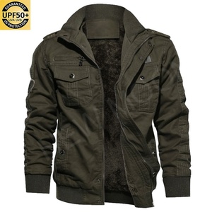 High Quality Men's Winter <b>Pilot</b> Cotton <b>Jacket</b> Warm Thickened Coat Windbreaker Plus Size Canvas Fabric Cotton Winter Essential - Product Image 1