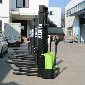 Hot Sale Electric Forklift 1.2ton 1.5ton 2 Ton Walkie Electric <strong>Pallet</strong> <strong>Stacker</strong> 3 m 3.5m <strong>4m</strong> 4.5m 5m Triplex Mast - Product Image 4