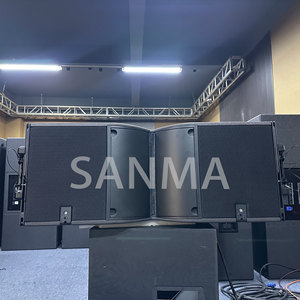 ระบบลำโพงไลน์อาร์เรย์แบบแอคทีฟ K12 คู่ลำโพง 12 นิ้ว 2 ทาง เสียงระดับมืออาชีพสำหรับเวที ลำโพงแบบพาสซีฟ - Product Image 1