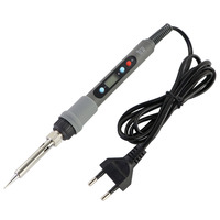 Kit de fer à souder numérique 80W avec interrupteur, chauffage interne, température thermostatée réglable pour la réparation à domicile