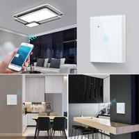 Interrupteur Wifi RSH Homekit Interrupteur intelligent pour la maison Contrôle des lampes Interrupteurs AC 220V 230V Norme européenne Interrupteur intelligent