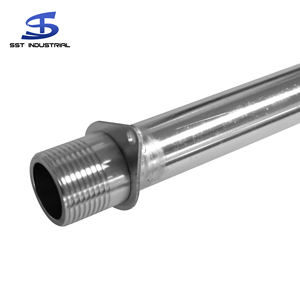 Coudes d'échappement femelles en acier inoxydable à 90 degrés, conception personnalisée en usine, raccords de tuyauterie en acier inoxydable - Product Image 6