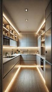 Priam haut de gamme italien Cusine luxe peinture stratifié blanc complet moderne armoires de cuisine paquet plat - Product Image 4
