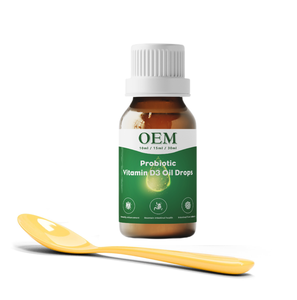 OEM/ODM GMP standart bebek probiyotikler artı <span class=keywords><strong>Vitamin</strong></span> D sıvı Infants Infants illus Rhamnosus ile bebekler ve bebekler için damlalar - Product Image 1