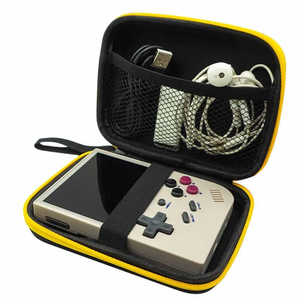 Retro cầm tay Video Game giao diện điều khiển rg35xx cộng với rg353vs lưu trữ Bag trường hợp xách tay mini trường hợp không thấm nước 3.5inch màu đen - Product Image 1