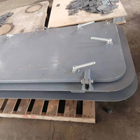 Porte d'écoutille de bateau Porte étanche en aluminium Porte étanche en aluminium d'équipement marin à vendre