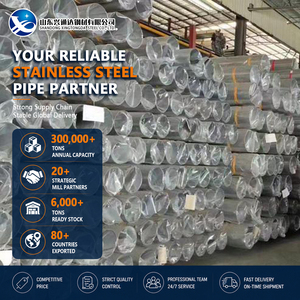 ASTM Standard 316Ti 2B Finish 141.3mm Welded EN 10216-5 Stainless Steel Pipe with High Pressure Rating - Product Image 1