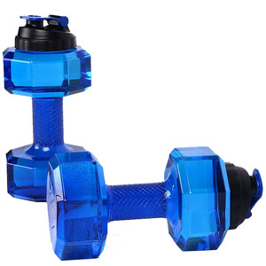 creative water bottle water bottle dumbbell custom plastic water bottle sports