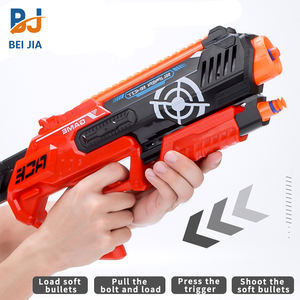 Pistolet à balles en caoutchouc pour enfants, jouets en mousse EVA, super tir, 18 mètres, vente en gros d'usine - Product Image 4